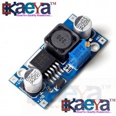 OkaeYa DC-DC Boost Module Digital Voltmeter Display LM2577 Boost Circuit Board 3A Output